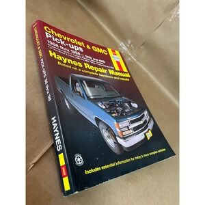 Haynes Repair Manual Chevrolet GMC Pickups 1988 Thru 1998 2WD & 4WD